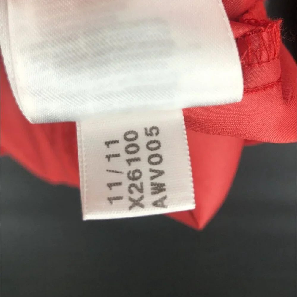 Adidas Golf Men's ClimaProof Windbreaker Pullover Jacket M Red Outdoor Sports